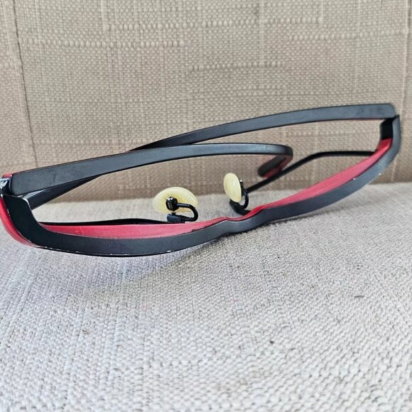 Etnia designed by Etnia Barcelona Women Eyeglasses Frame Black/Red AKITA Glasses - Picture 4 of 12